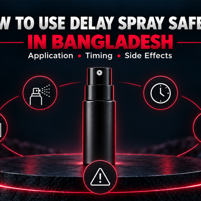 How to Use Delay Spray Safely in Bangladesh: Application, Waiting Time & Precautions