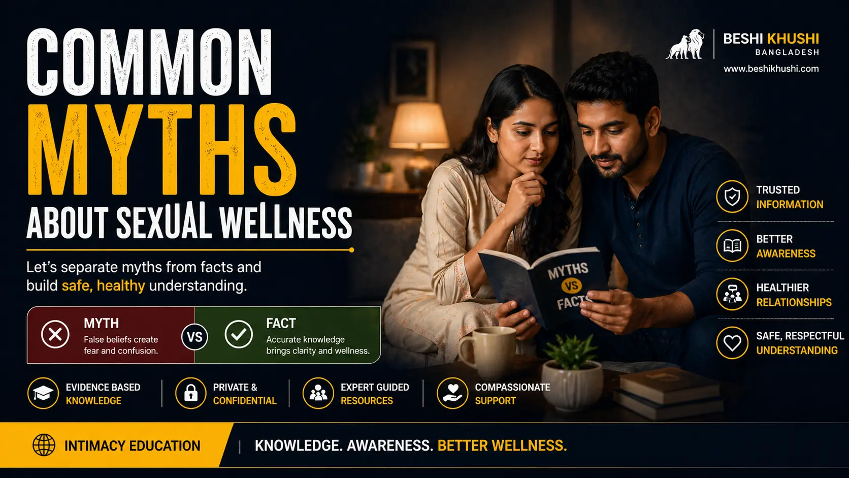 Common Myths About Sexual Wellness (And What Actually Matters)