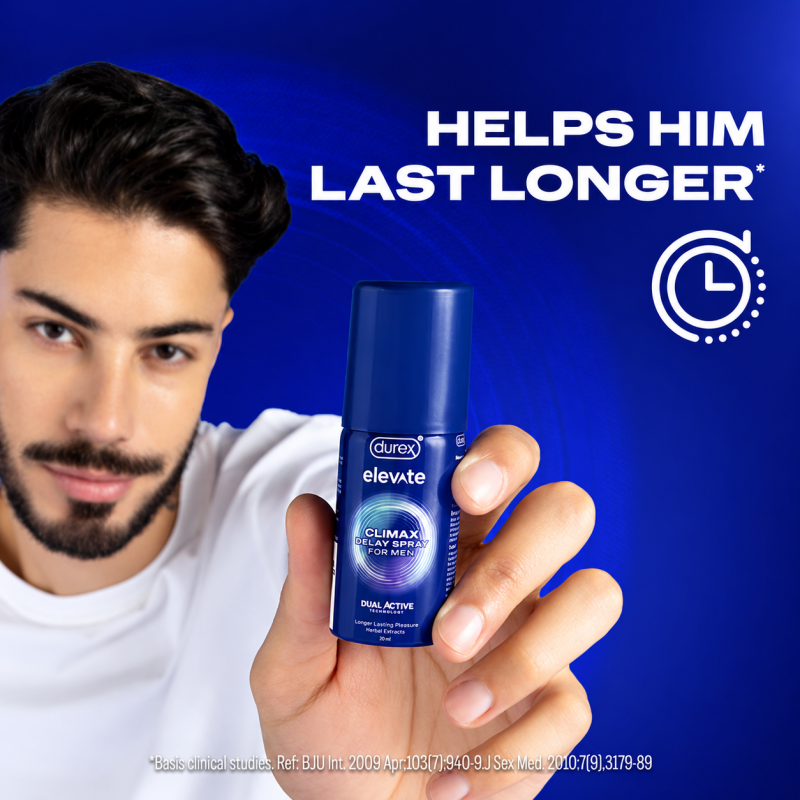 Durex Elevate Climax Delay Spray for Men