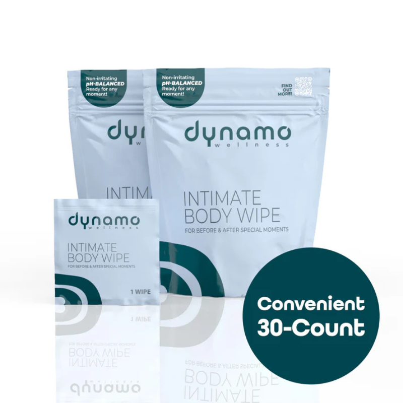 Dynamo Intimate Body Wipes - Gentle pH-Balanced Cleansing for Intimacy