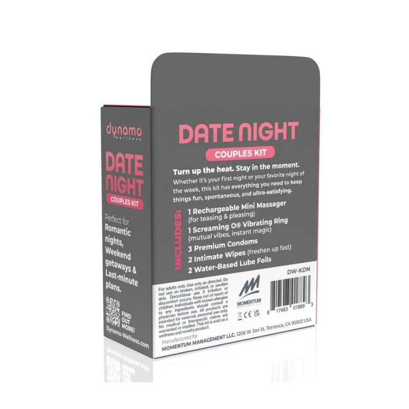 Dynamo Delay Date Night Kit - Complete Couples Intimacy & Pleasure Bundle