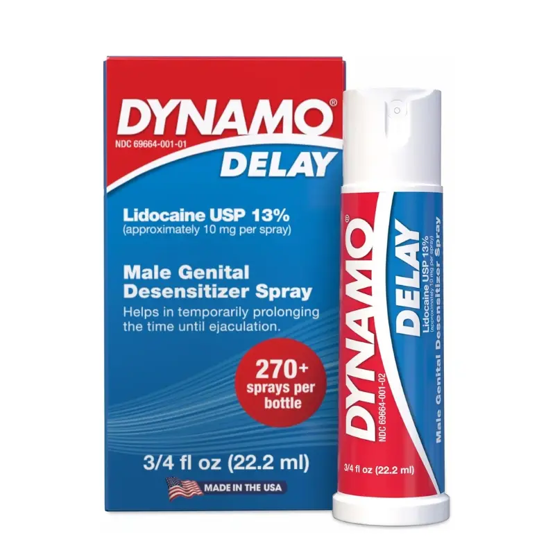 Dynamo Delay Endurance Spray - Last Longer & Stay in the Moment