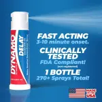Dynamo Delay Spray - Longer Performance & Better Control