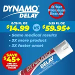 Dynamo Delay Spray - Longer Performance & Better Control