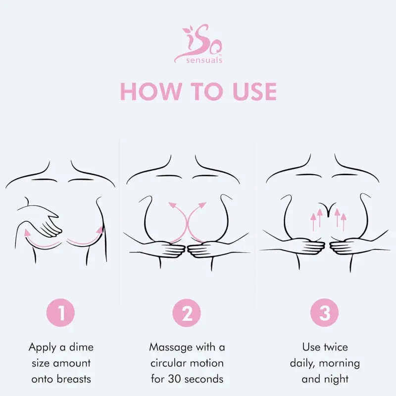 IsoSensuals® ENHANCE Bust Enhancement System – Cream, Pills & Complete Bundle