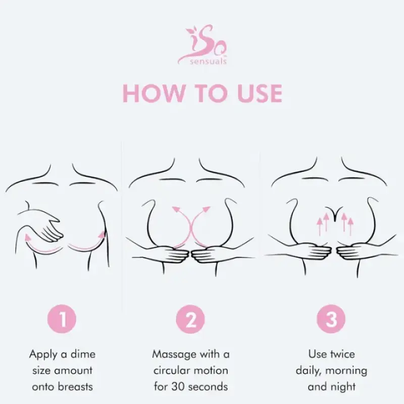 IsoSensuals® ENHANCE Bust Cream – Natural Breast Lift & Firmness