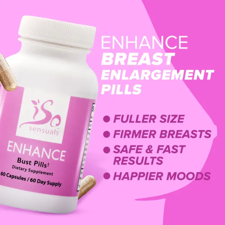 IsoSensuals ENHANCE Bust Pills  – Natural Breast Enlargement