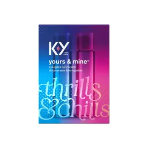 K-Y® Yours + Mine Couples Lubes – Dual Sensation for Couples