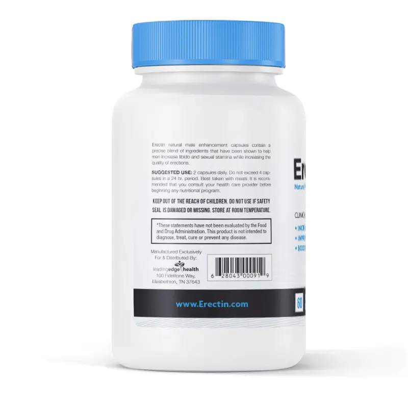 Erectin™ – Male Performance & Vitality Support Supplement