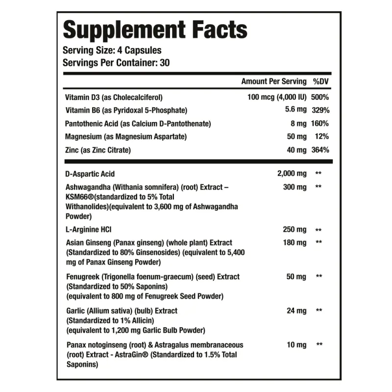 Testosil® – Natural Testosterone Support Supplement