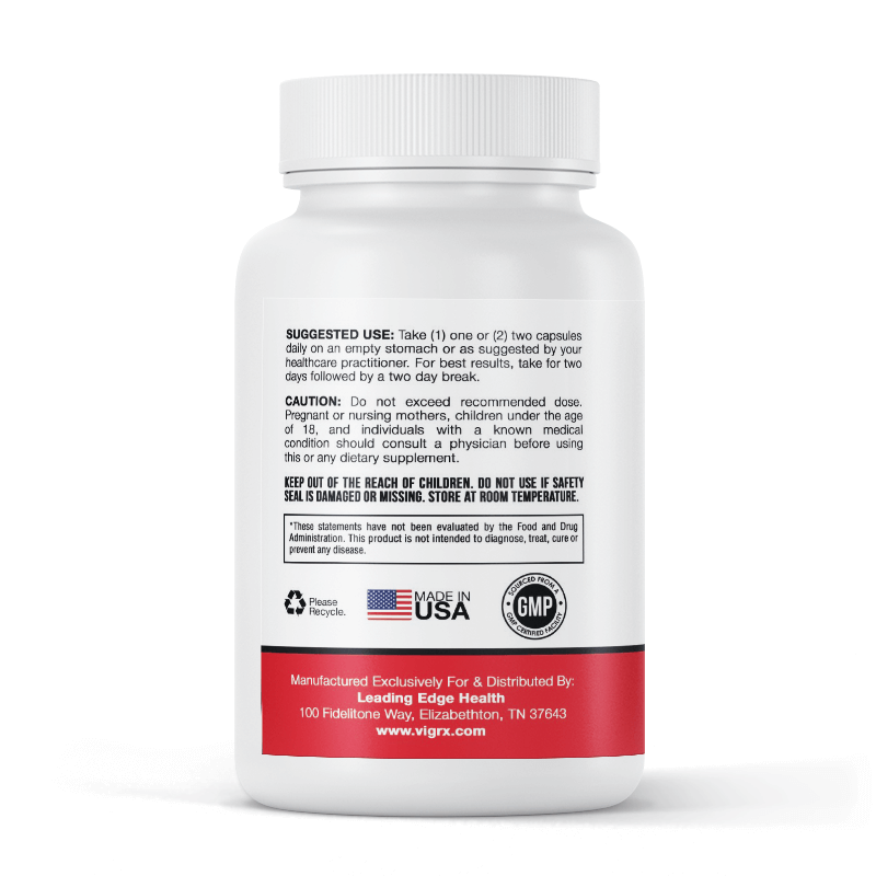 VigRX® Tongkat Ali LJ100 – Male Energy & Vitality Supplement