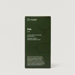 Maude Rise Plus - Ultra Thin Condoms