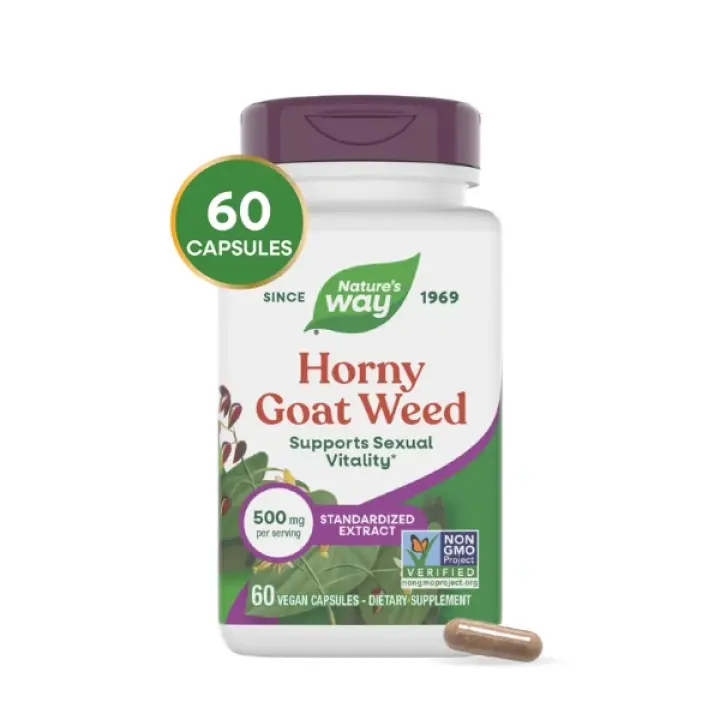 Nature's Way Horny Goat Weed - Support Sexual Vitality