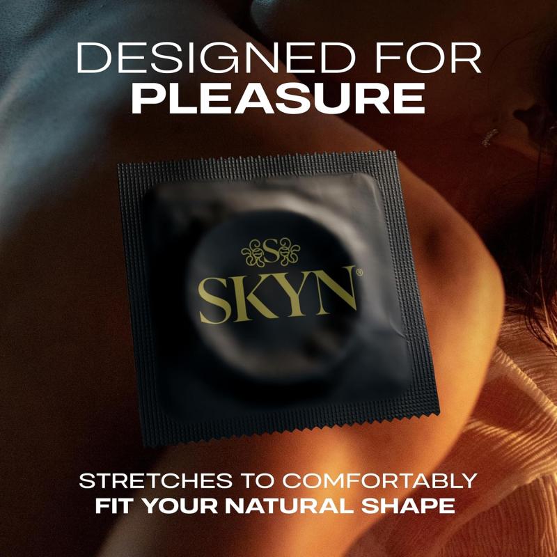 SKYN® Elite Ultra Thin Non-Latex Condoms – Natural Feel & Sensitive Comfort