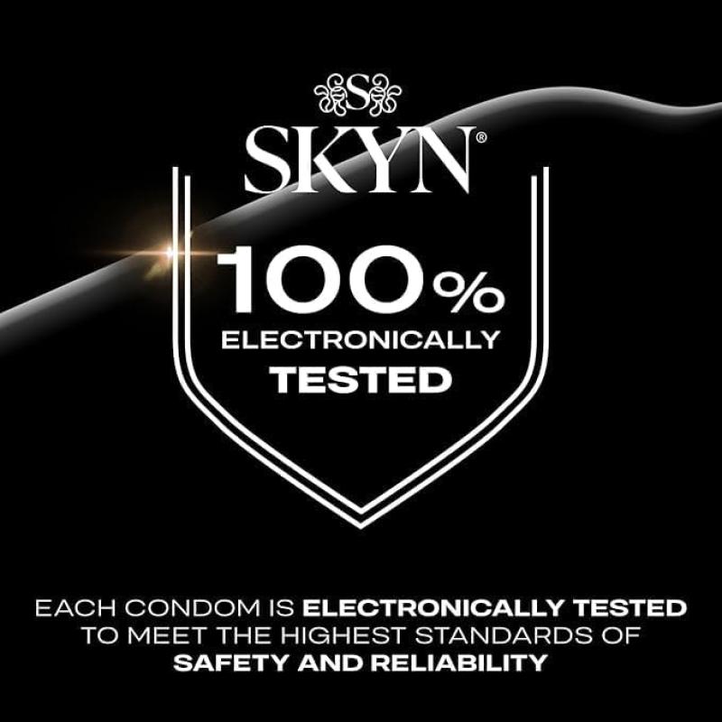 SKYN® Elite Ultra Thin Non-Latex Condoms – Natural Feel & Sensitive Comfort