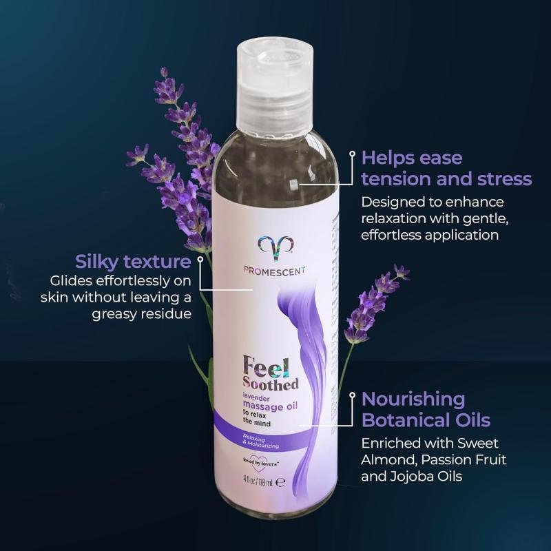 Promescent Lavender Massage Oil - Relaxation & Intimate Comfort