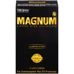 Trojan Magnum Large Size Condoms for Bigger Fit & Enhanced Comfort