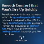 Promescent Silicone Lubricant - Long-Lasting Smoothness & Intimate Comfort