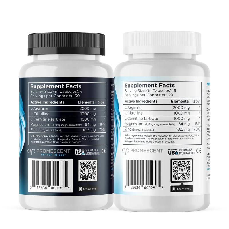 Promescent VitaFLUX Couples Vitality Booster Bundle for Energy, Stamina & Intimacy