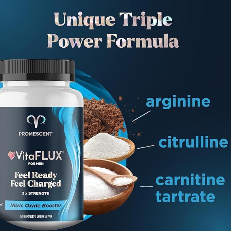 Promescent VitaFLUX® for Men – Male Vitality, Stamina & Performance Support