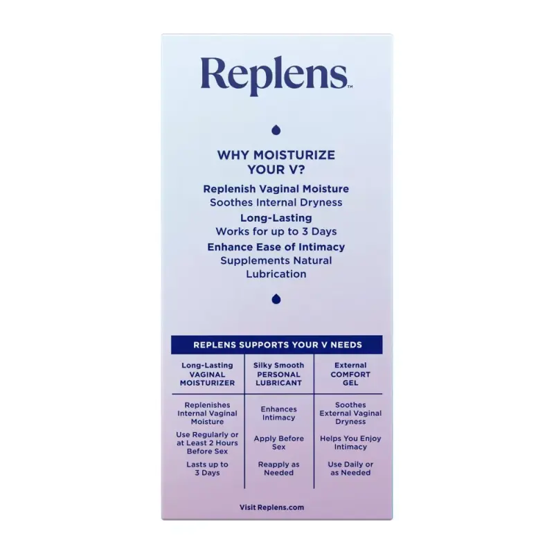 Replens™ Long-Lasting Vaginal Moisturizer – Long-Lasting Hydration