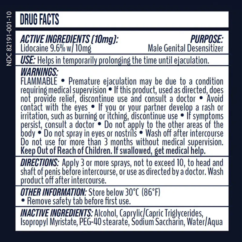 Steady Freddy Delay Spray - Last Longer in Bed