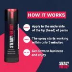 Steady Freddy Delay Spray - Last Longer in Bed