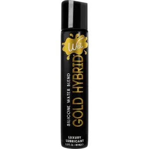 Wet® Gold Hybrid Personal Lubricant – Luxury Water & Silicone Blend
